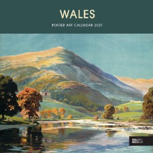 Wales Poster Art Wall Calendar 2027